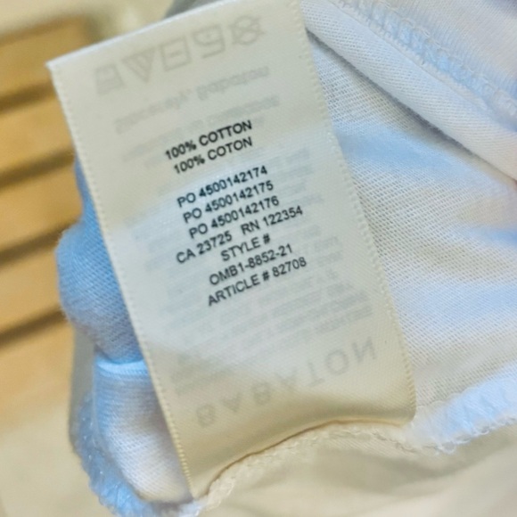 ARITZIA BABATON tee shirt dress shoulder pad mini white size extra extra small - Picture 7 of 7